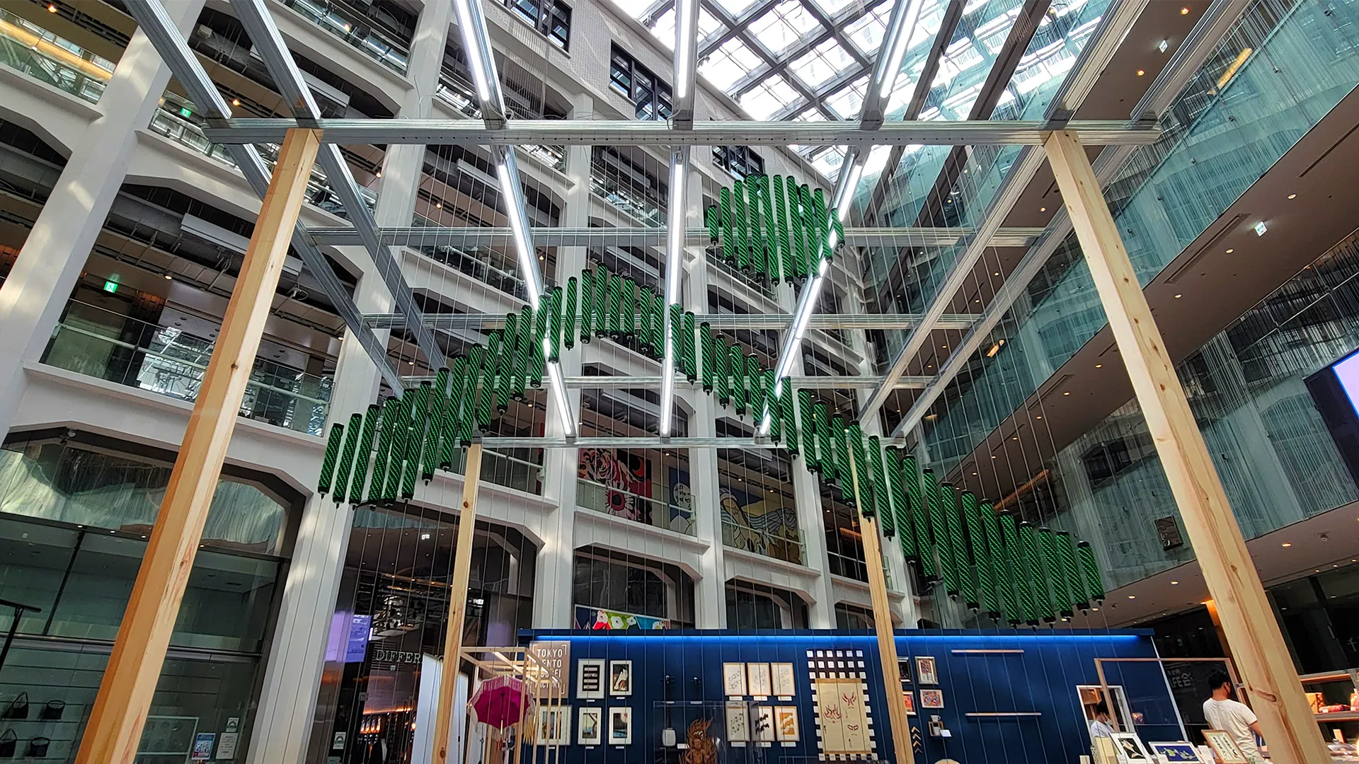 KITTE丸の内施工事例の様子