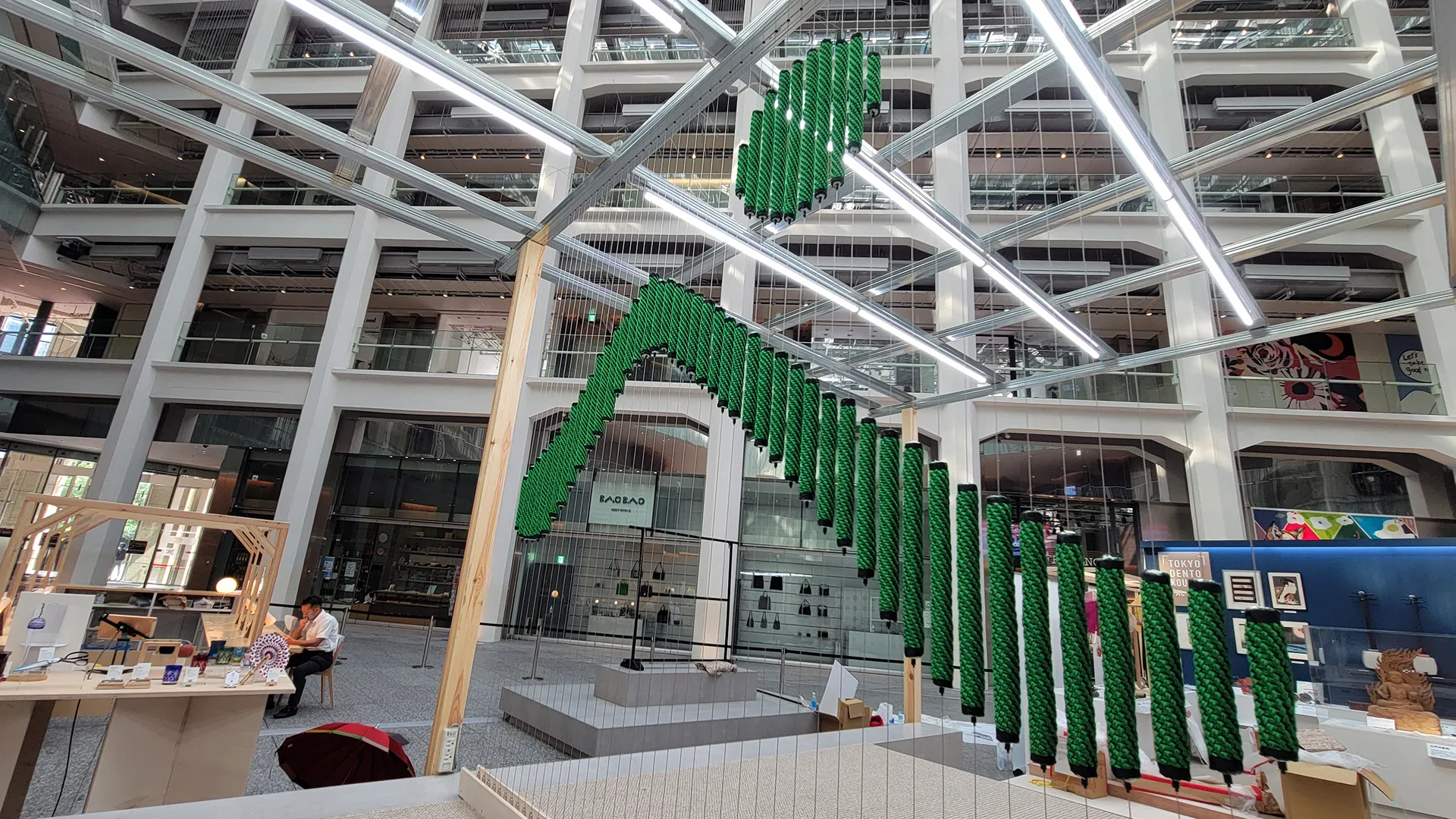 KITTE丸の内施工事例の様子