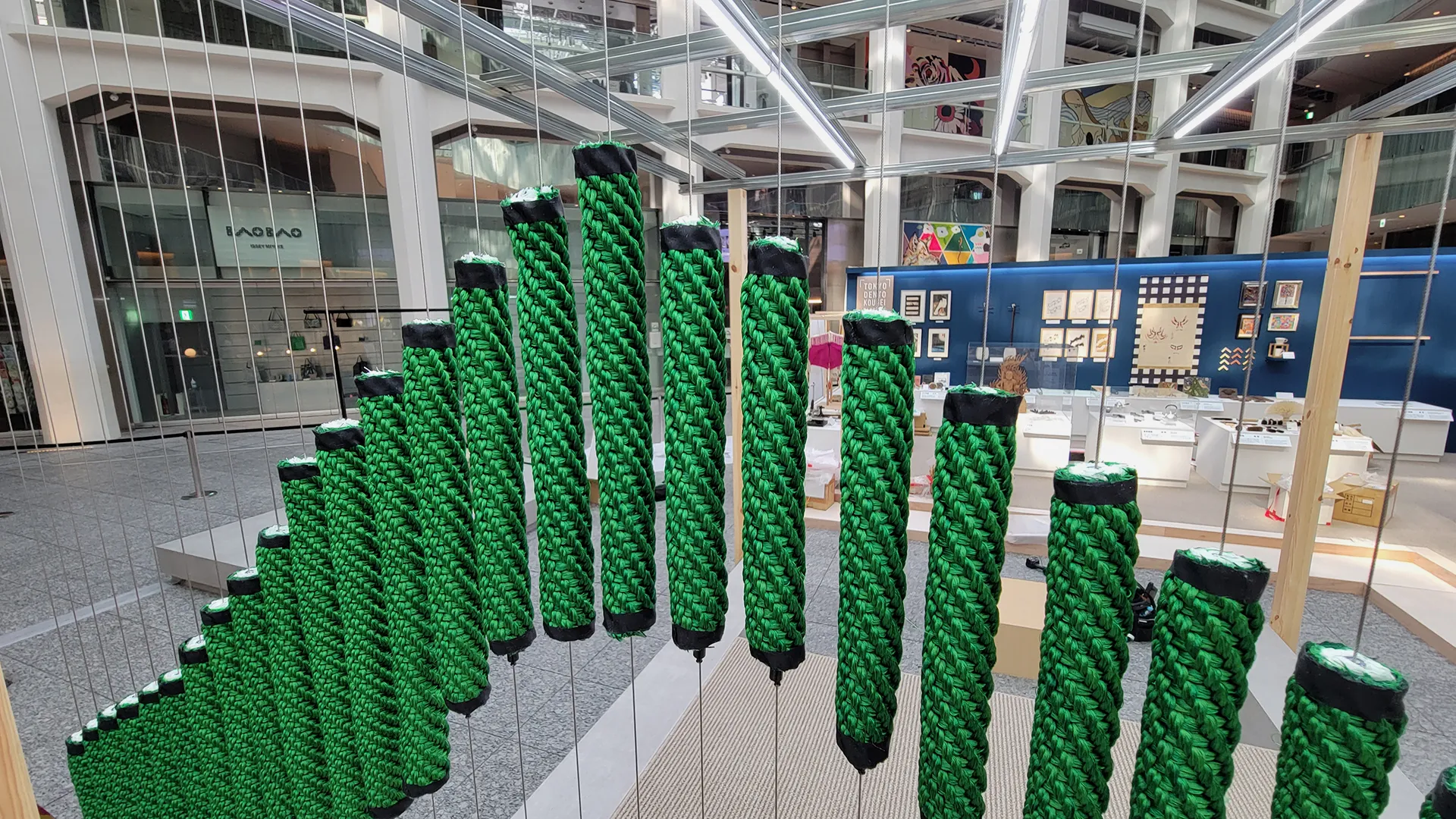 KITTE丸の内施工事例の様子