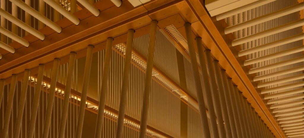 ヒルトンホテルラウンジのロビー